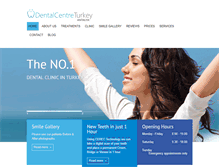 Tablet Screenshot of dentalcentreantalya.com